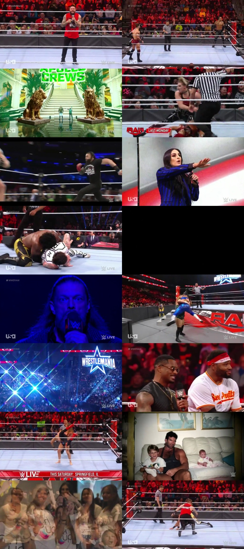 WWE Monday Night Raw 14th March 2022