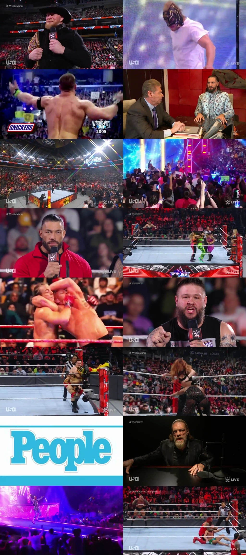 WWE Monday Night Raw 28th March 2022