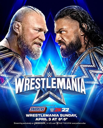 WWE WrestleMania 38 2nd April 2022 Night 01 Full Show 720p 480p Free Download