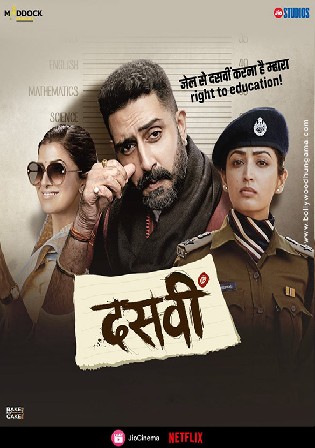 Dasvi 2022 WEB-DL Hindi Movie Download 720p 480p Watch Online Free bolly4u
