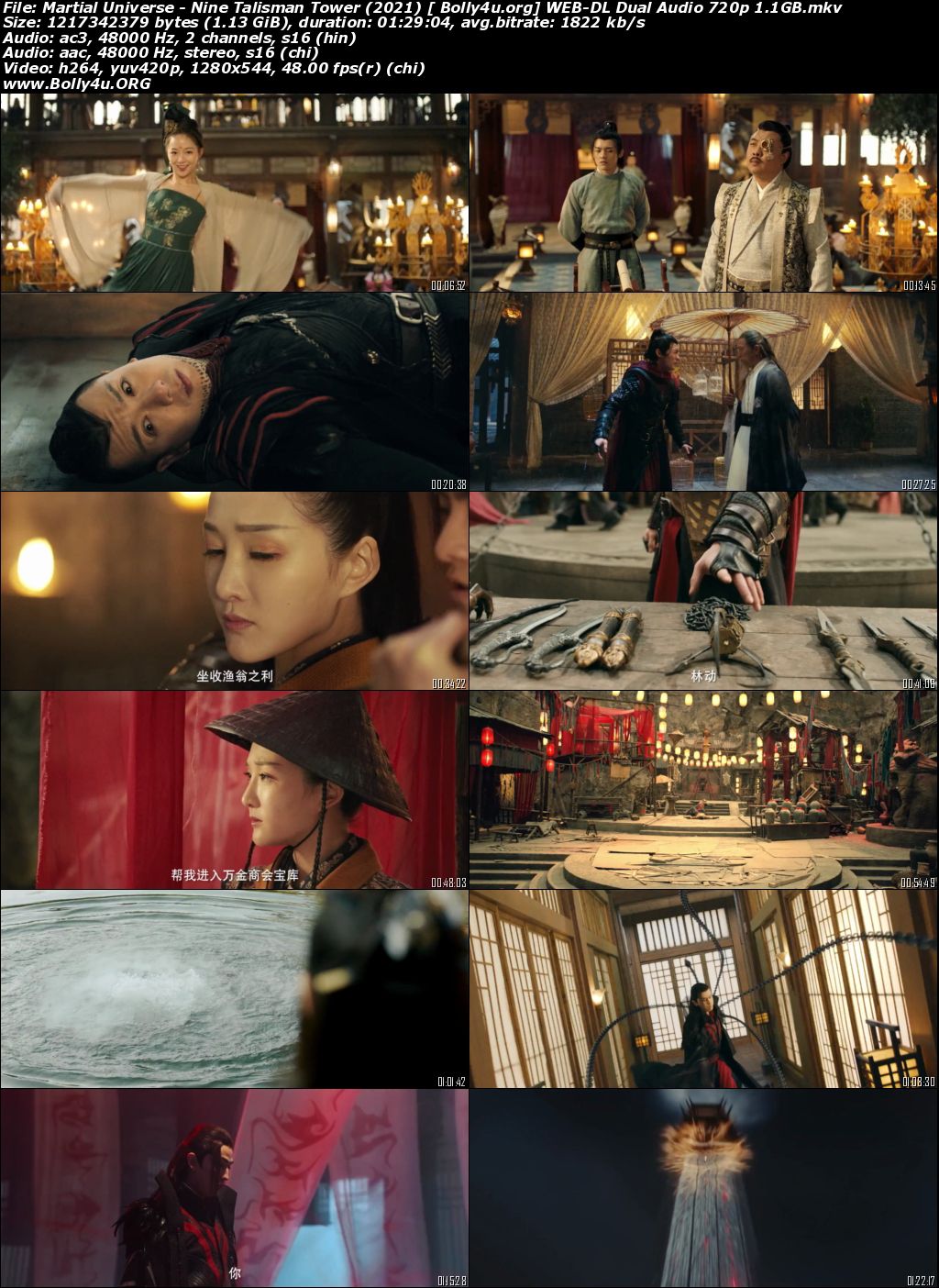 Martial Universe Nine Talisman Tower 2021 WEB-DL Hindi Dual Audio 720p 480p Download