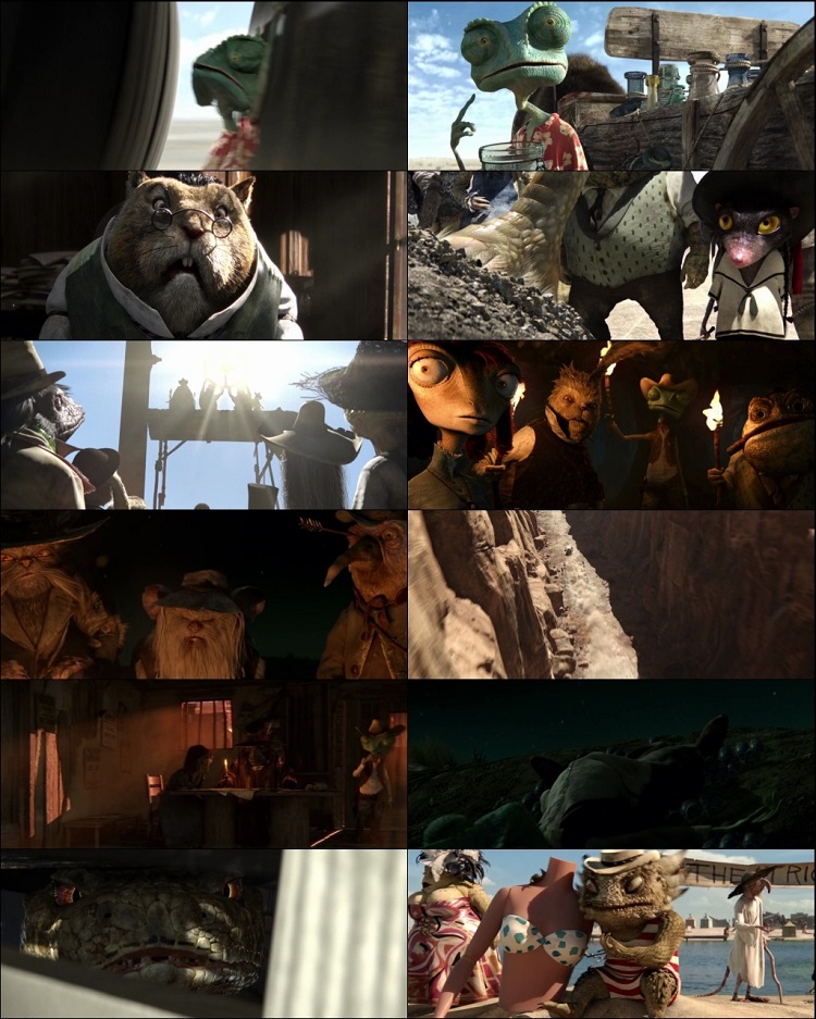 Rango 2011 Hindi Dual Audio BRRip Full Movie 480p Free Download