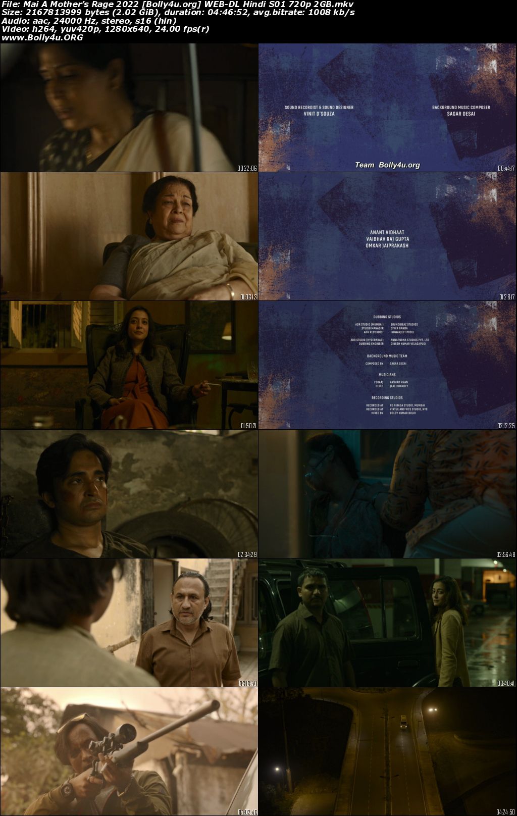 Mai A Mothers Rage 2022 WEB-DL Hindi S01 Complete 720p 480p Download