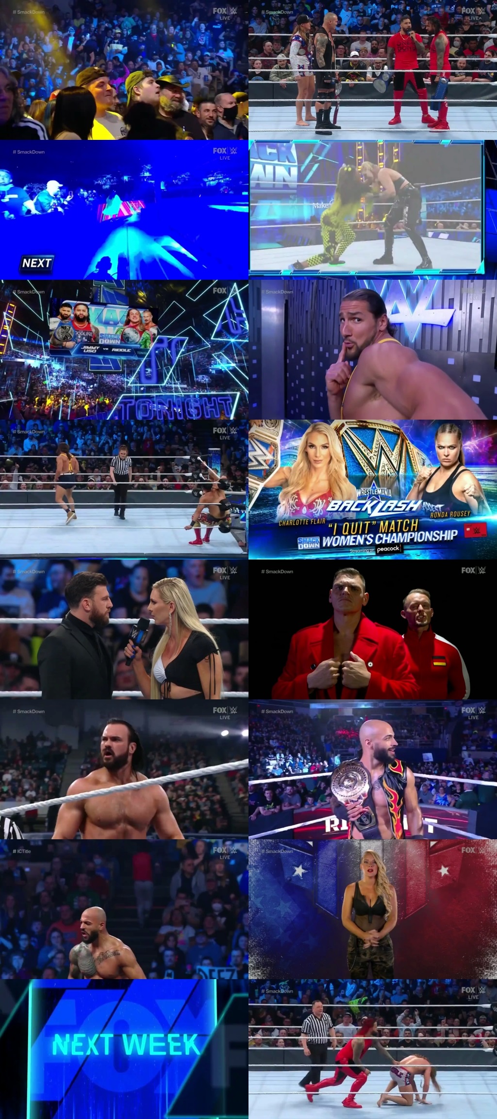 WWE Friday Night Smackdown 15th April 2022 WEBRip 480p