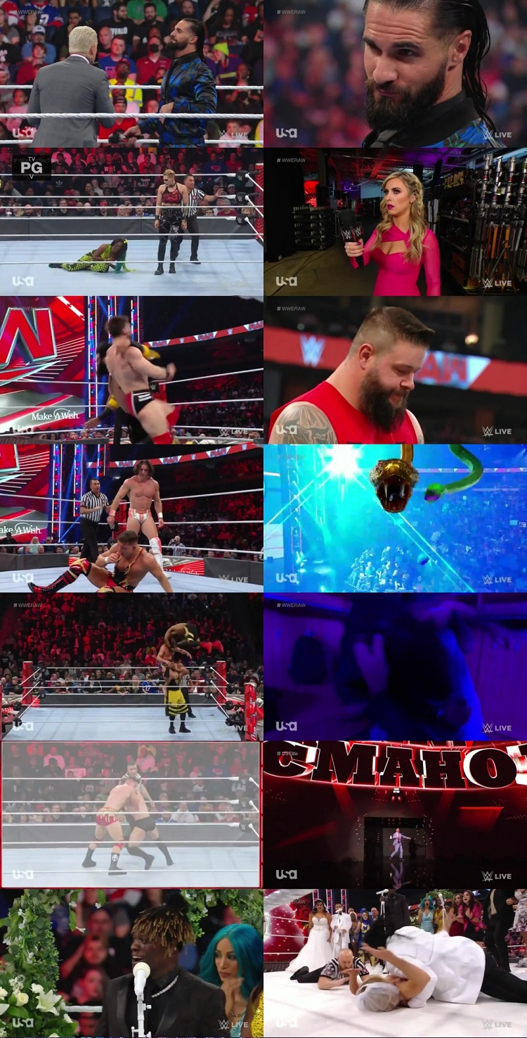 WWE Monday Night Raw 18th April 2022