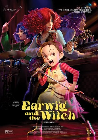 Earwig and the Witch 2020 WEB-DL Hindi Dual Audio ORG 720p 480p Download