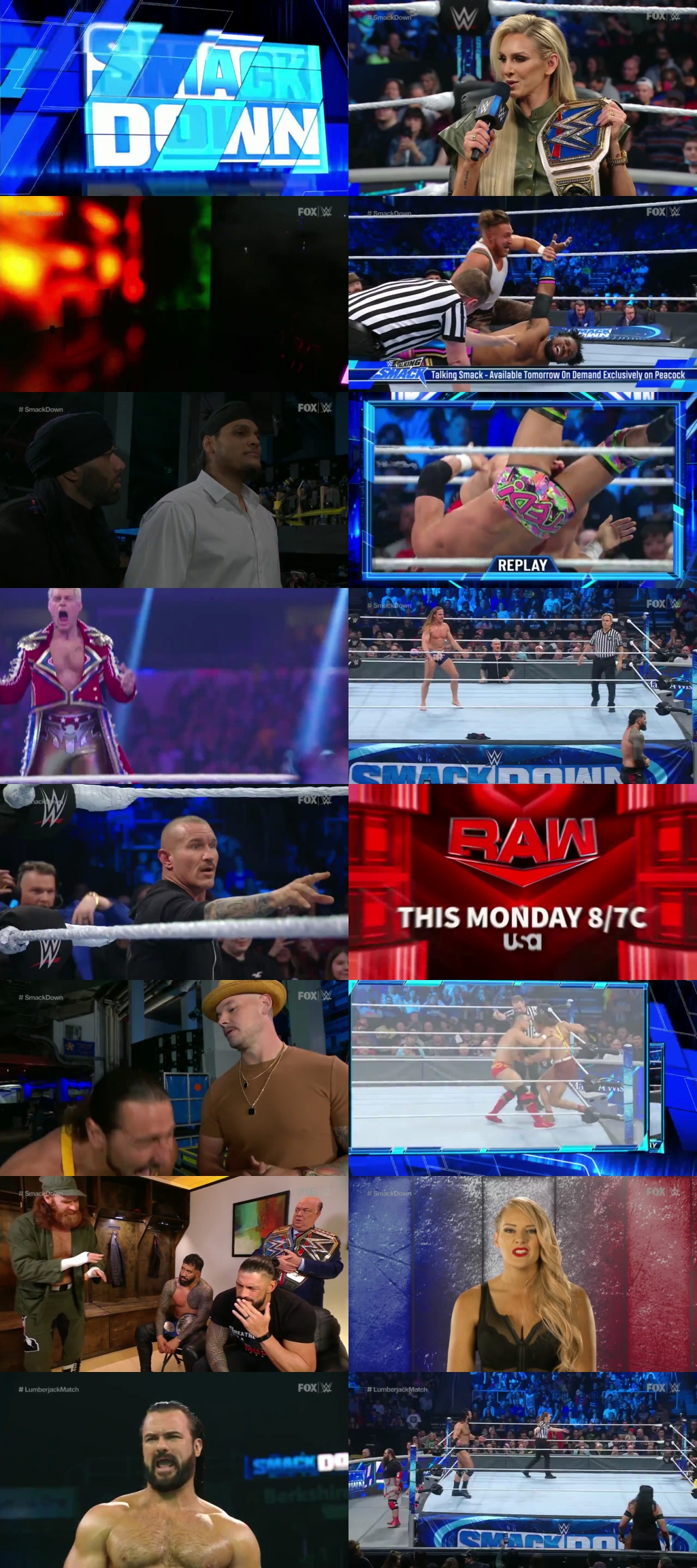WWE Friday Night Smackdown 22nd April 2022 WEBRip 480p