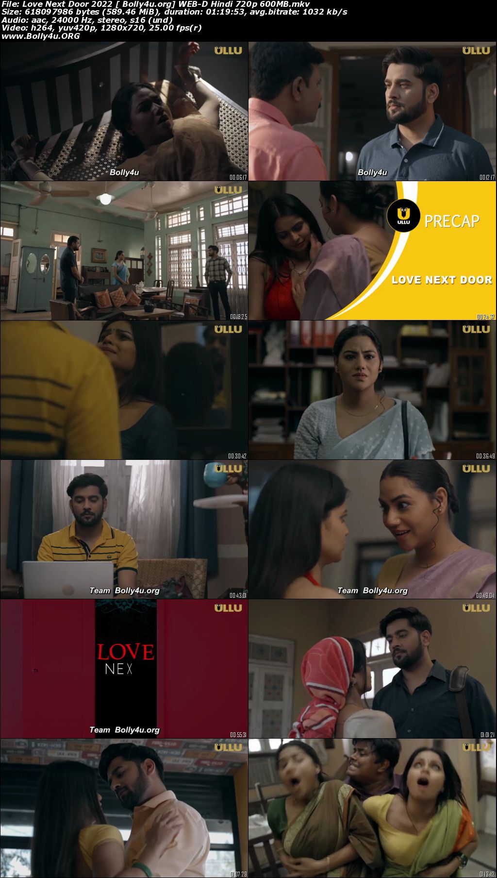 Love Next Door 2022 WEB-DL Hindi ULLU 720p 480p Download