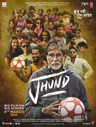 Jhund (2022) WEB-DL [Hindi DD5.1] 1080p 720p & 480p [x264] HD | Full Movie