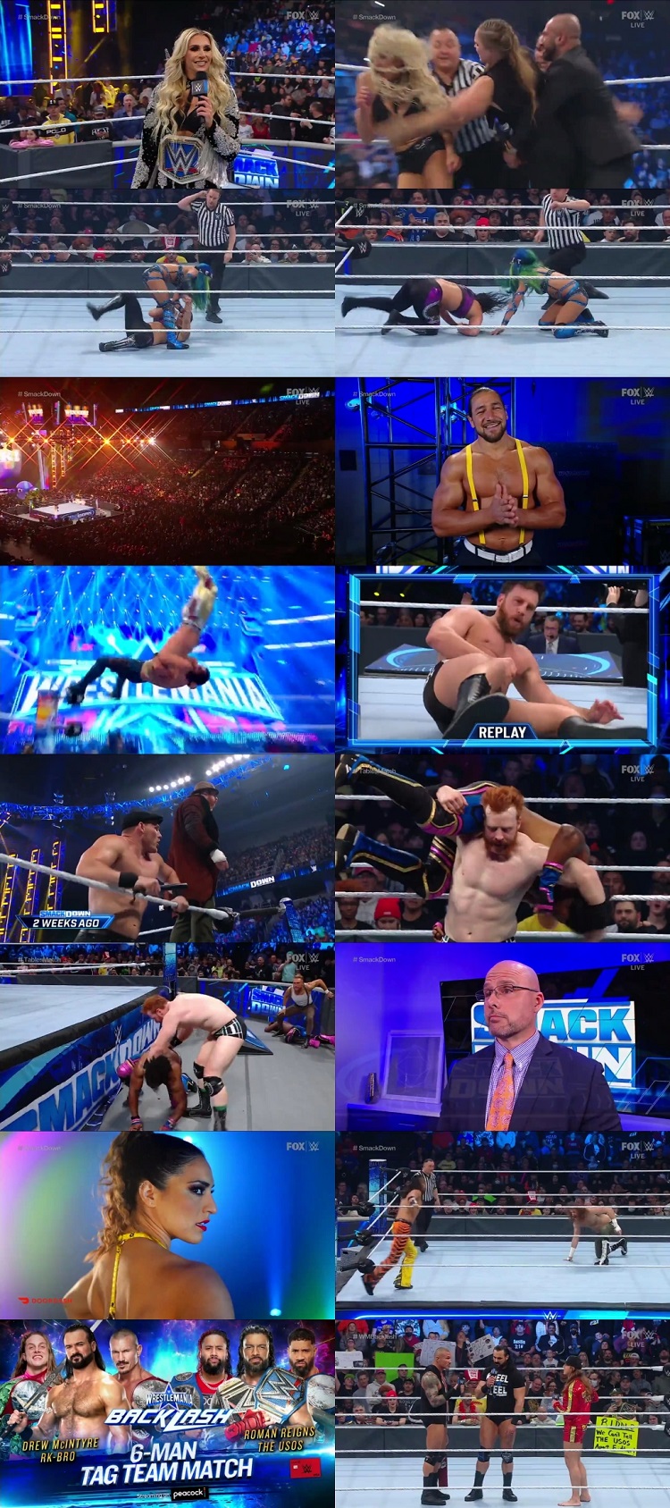 WWE Friday Night Smackdown 6th May 2022 WEBRip 480p