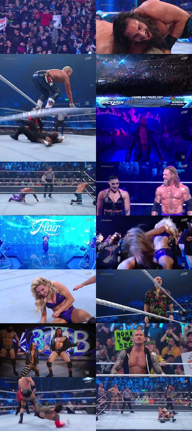 WWE WrestleMania Backlash 2022 PPV 8th May 2022 WEBRip 480p