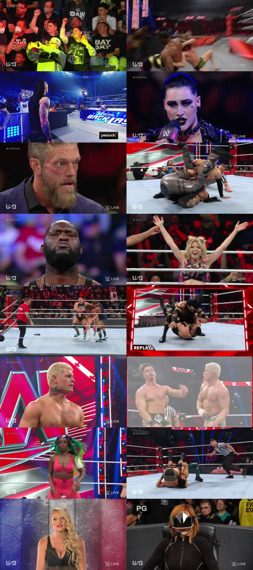 WWE Monday Night Raw 9th May 2022