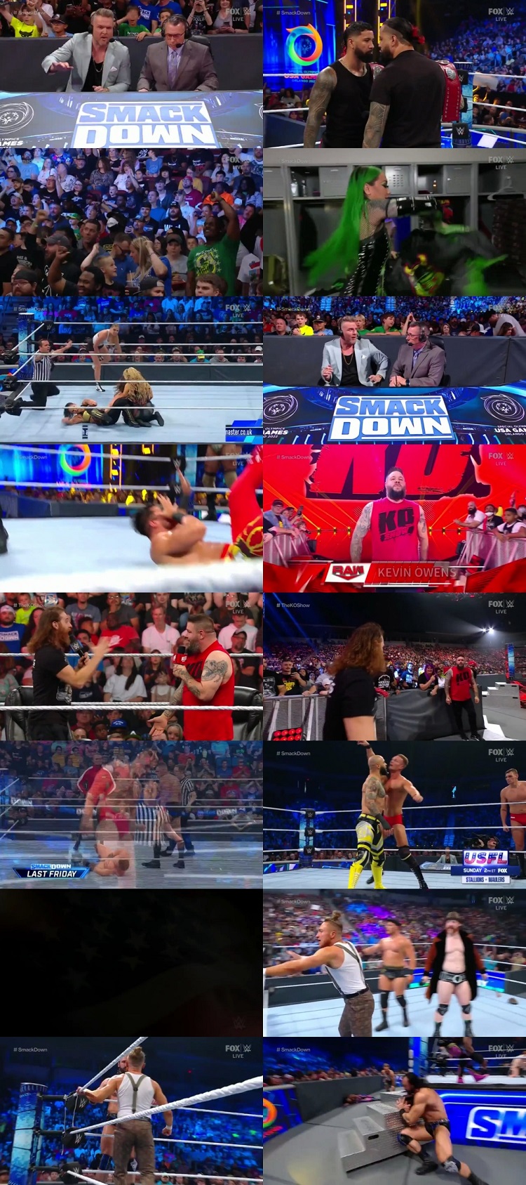 WWE Friday Night Smackdown 27th May 2022 WEBRip 480p