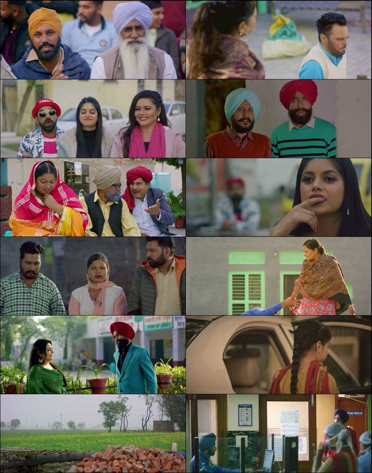 Jhalle Pai Gaye Palle 2021 1080p Punjabi True WEB HDRip x264 AAC DD 2.0 ESub By Full4Movies