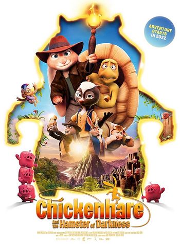 Chickenhare and the Hamster of Darkness 2022 English 720p 480p Web-DL ESubs