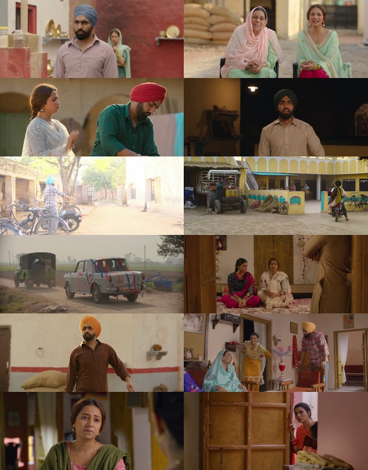 Saunkan Saunkne 2022 1080p Punjabi True WEB HDRip x264 AAC DD 5.1 ESub By Full4Movies s