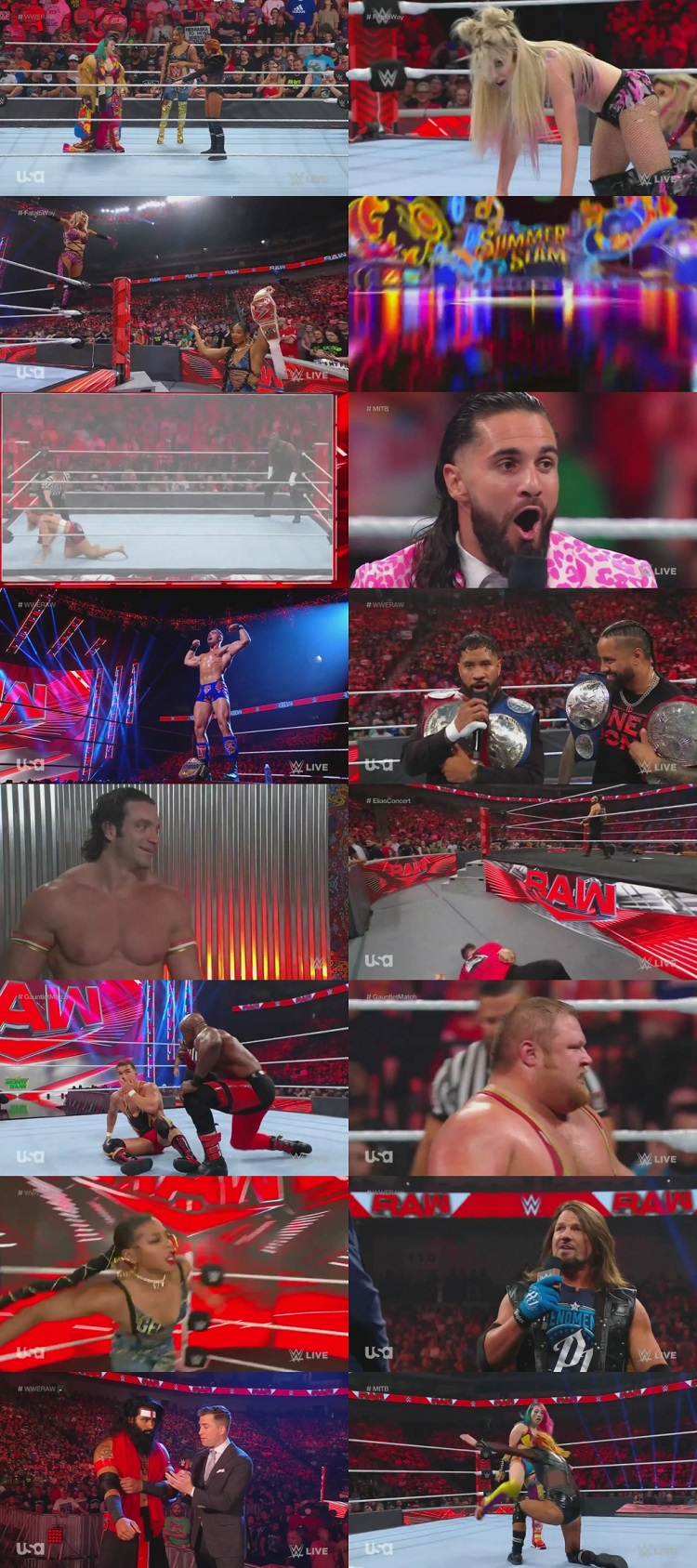 WWE Monday Night Raw 20th June 2022 WWE Monday Night Raw 20th June 2022