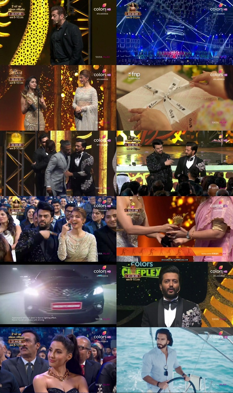 Iifa 2022 1080p Hindi HD TVRip x264 AAC DD 2.0 Full4Movies s