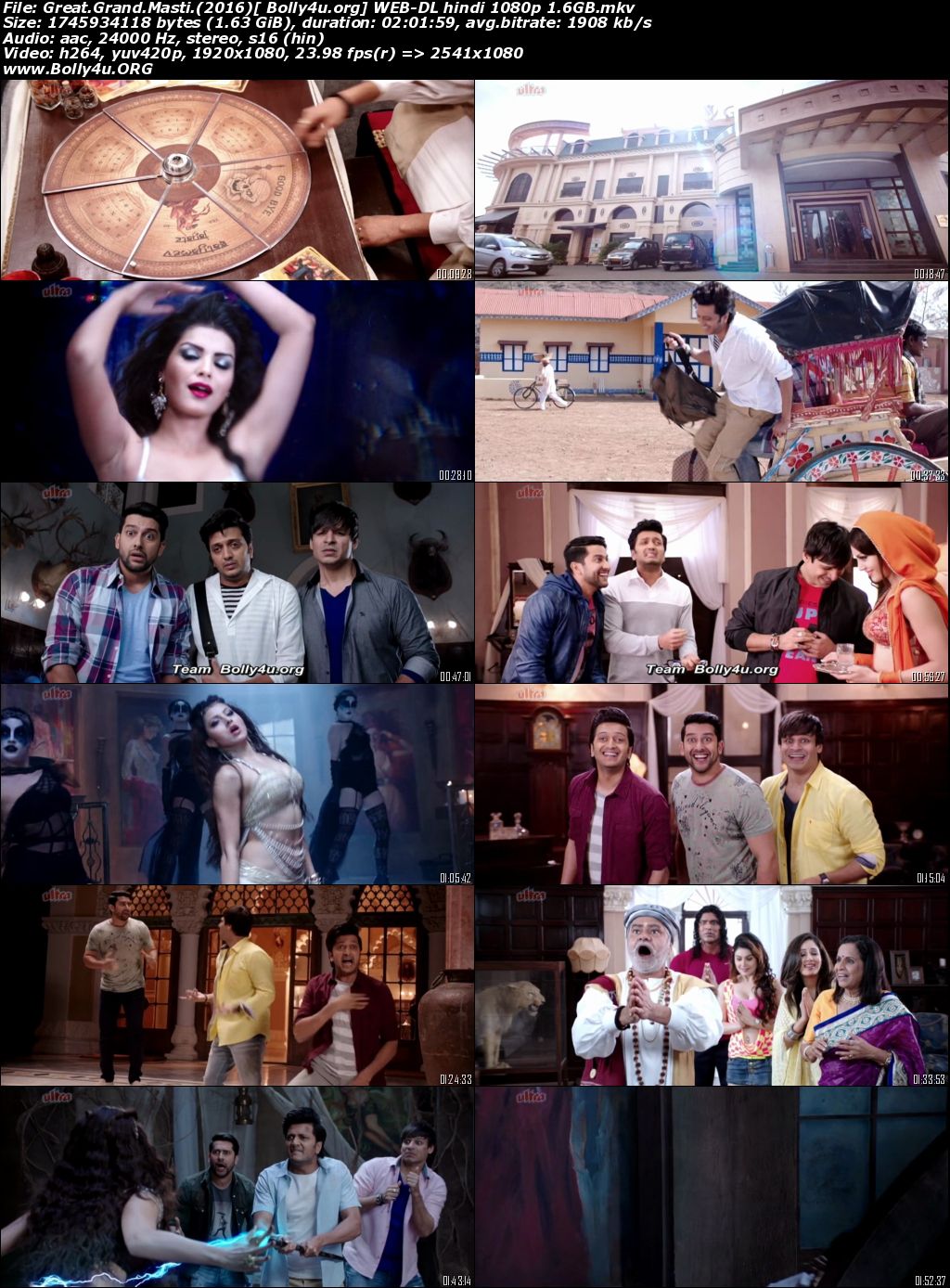 Great Grand Masti 2016 WEB-DL Hindi Full Movie Download