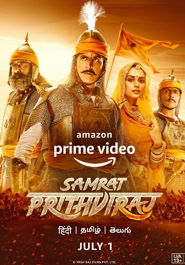 Samrat Prithviraj 2022 Hindi 1080p 720p 480p HDRip ESubs HEVC