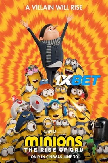 Minions: The Rise of Gru (2022) HDCAM Hindi (Cleaned) 720p & 480p x264 HD | Full Movie