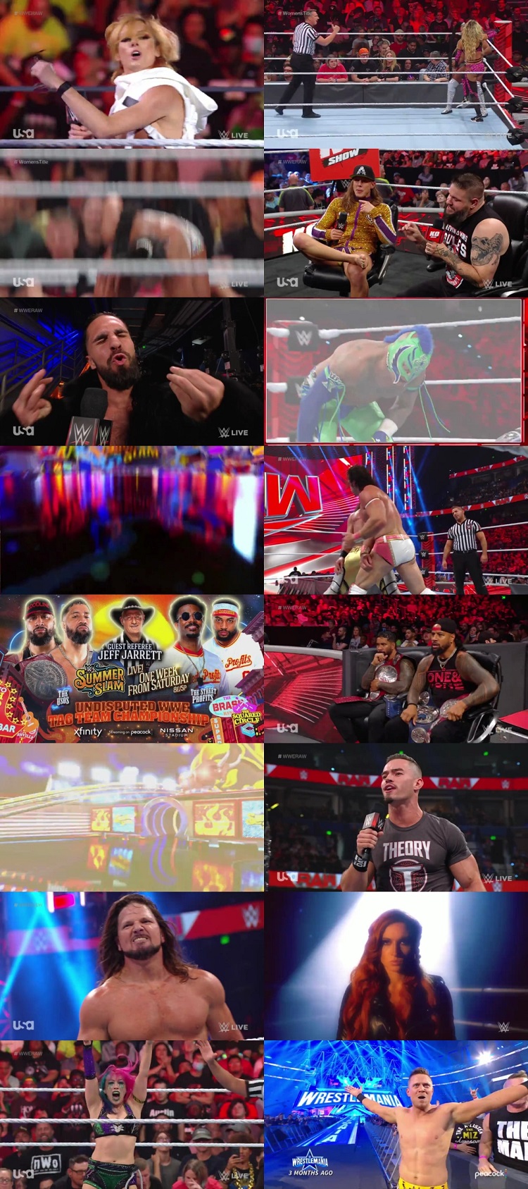 WWE Monday Night Raw 18th July 2022 WWE Monday Night Raw 18th July 2022