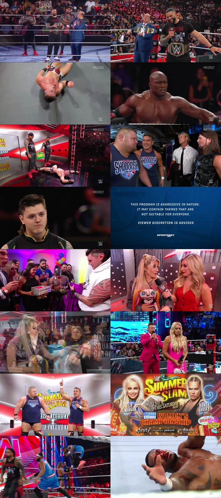 WWE Monday Night Raw 25th July 2022 WWE Monday Night Raw 25th July 2022