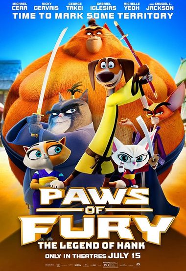 Paws of Fury The Legend of Hank (2022) WEB-HD [English] 720p & 480p x264 ESubs HD | Full Movie