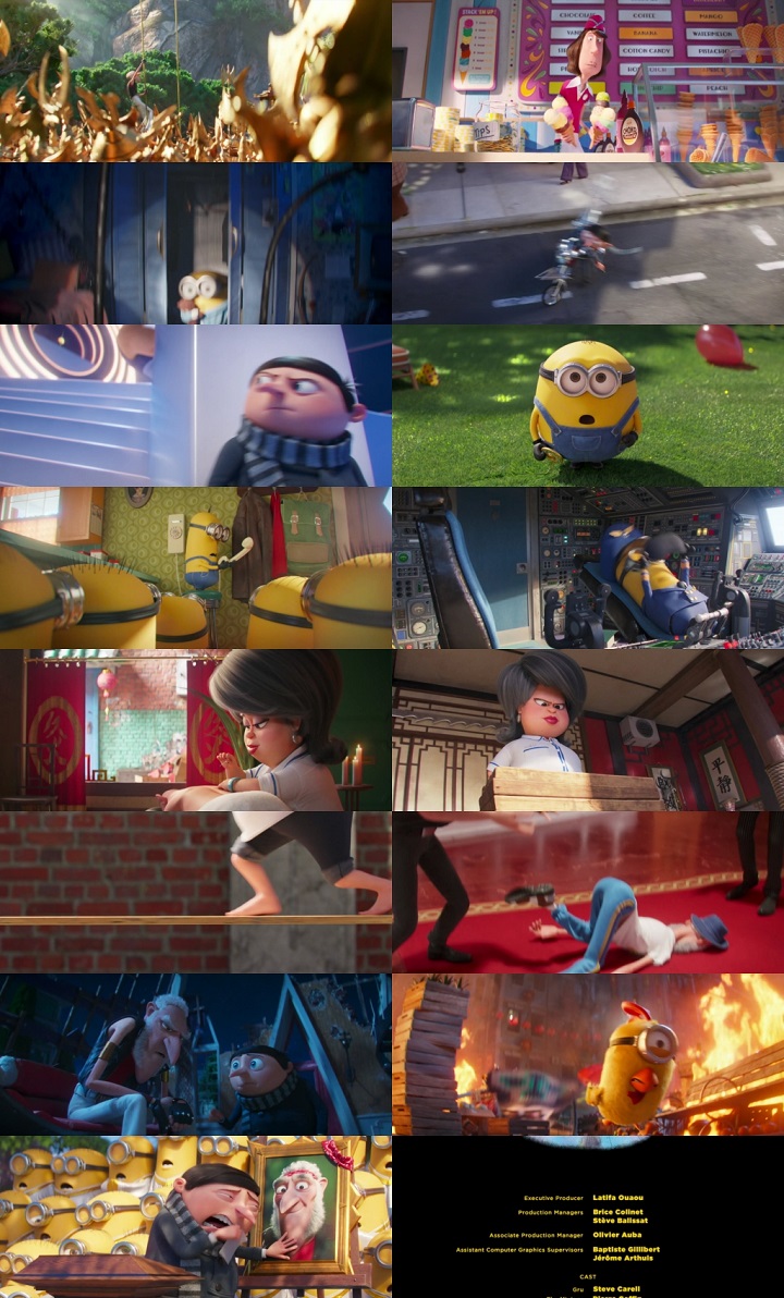 Minions The Rise of Gru 2022 1080p WEB HDRip Multi Audio Hindi English Tamil Telugu x264 AAC DD5.1 ESub By Full4Movies s