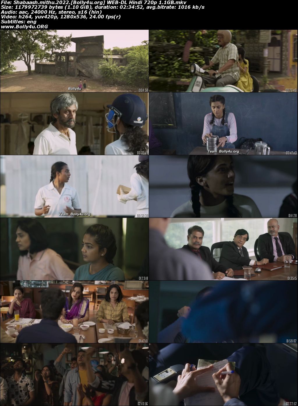Shabaash Mithu 2022 WEB-DL Hindi Full Movie Download 1080p 720p 480p