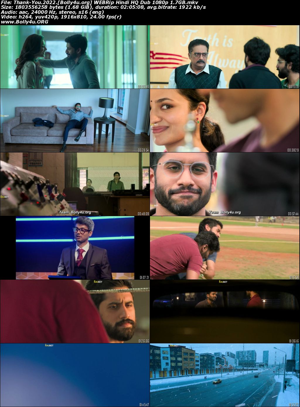 Thank You 2022 WEBRip Hindi HQ Dubbed Full Movie Download 1080p 720p 480p