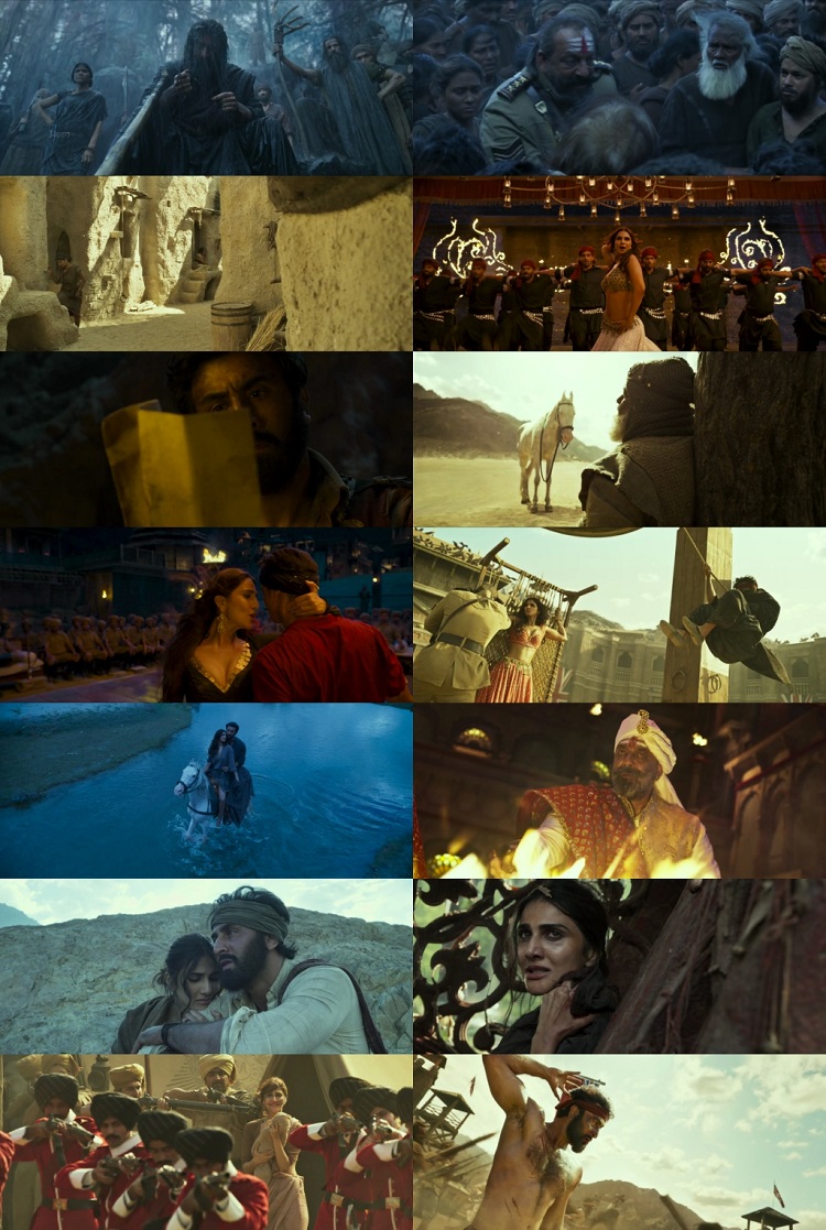 Shamshera 2022 1080p Hindi True WEB HDRip x264 AAC DDP5.1 ESubs By Full4Movies s