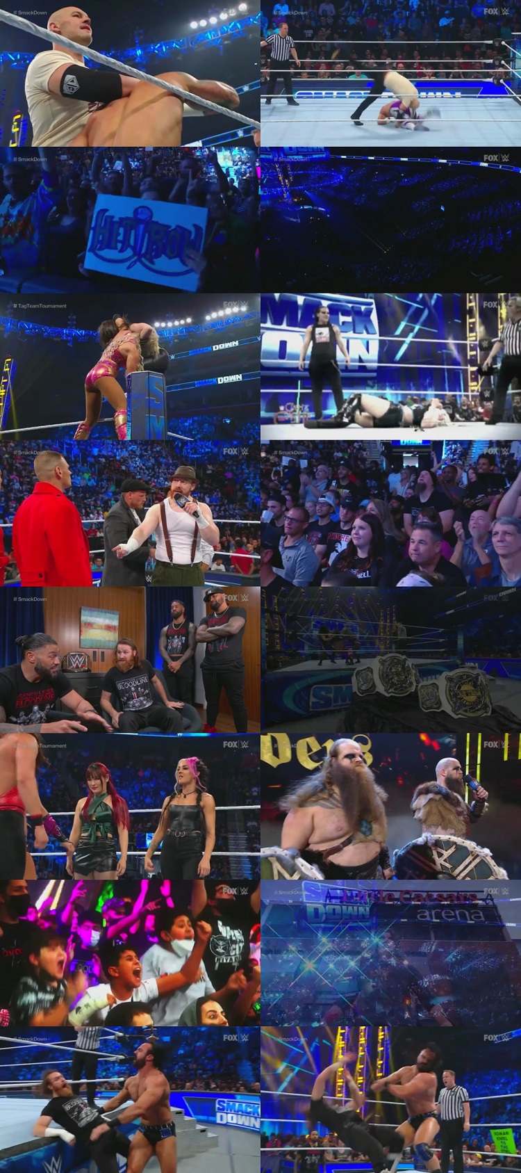 WWE Friday Night Smackdown 26th August 2022 720p 350MB HDTV 480p