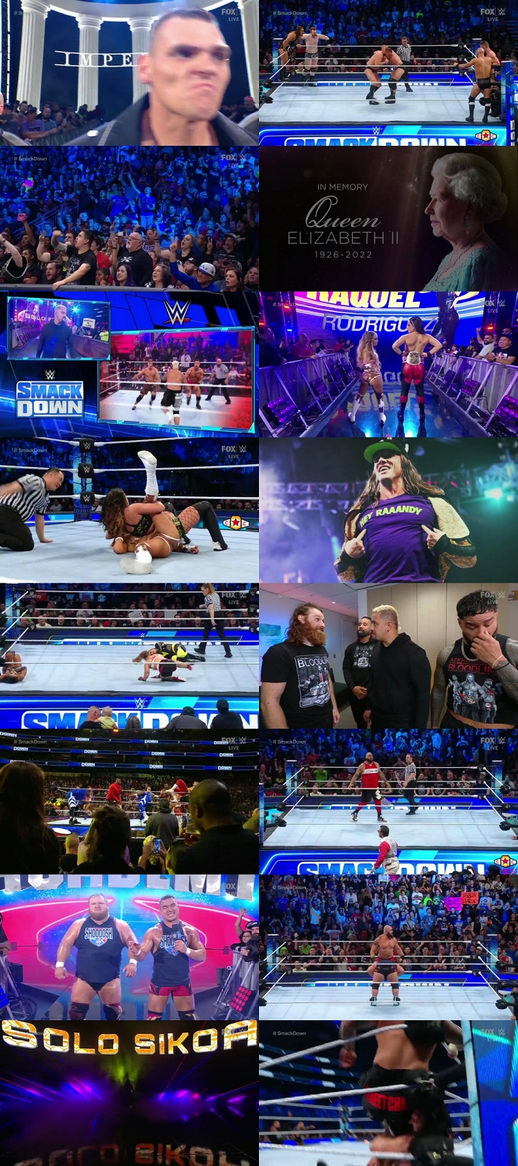 WWE Friday Night Smackdown 9th September 2022 720p 350MB HDTV 480p