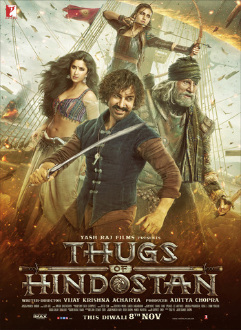 Thugs of Hindostan 2018 Hindi 1080p 720p 480p BluRay ESubs