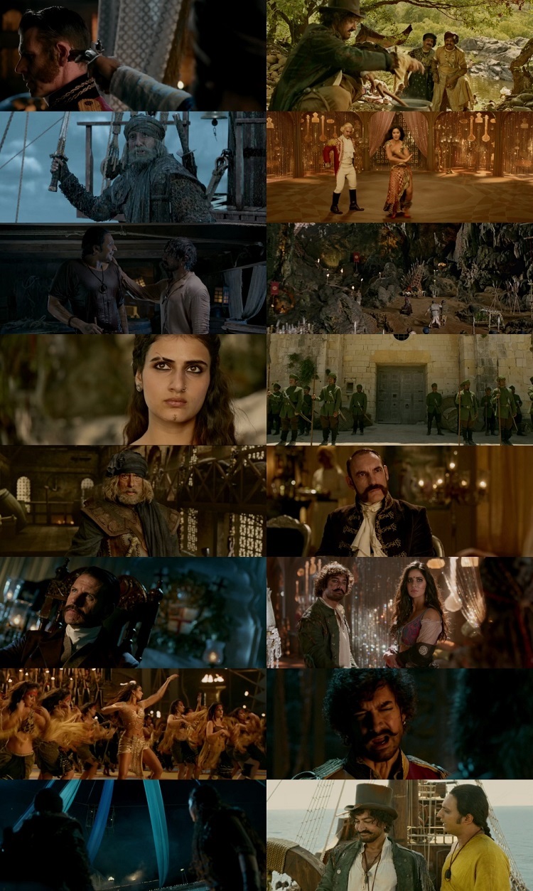 Thugs of Hindostan 2018 Hindi 1080p 720p 480p BluRay ESubs HEVC