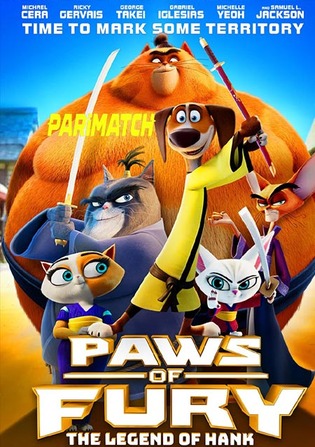 Paws of Fury The Legend of Hank 2022 WEB-Rip 800MB Hindi (Voice Over) Dual Audio 720p Watch Online Full Movie Download worldfree4u