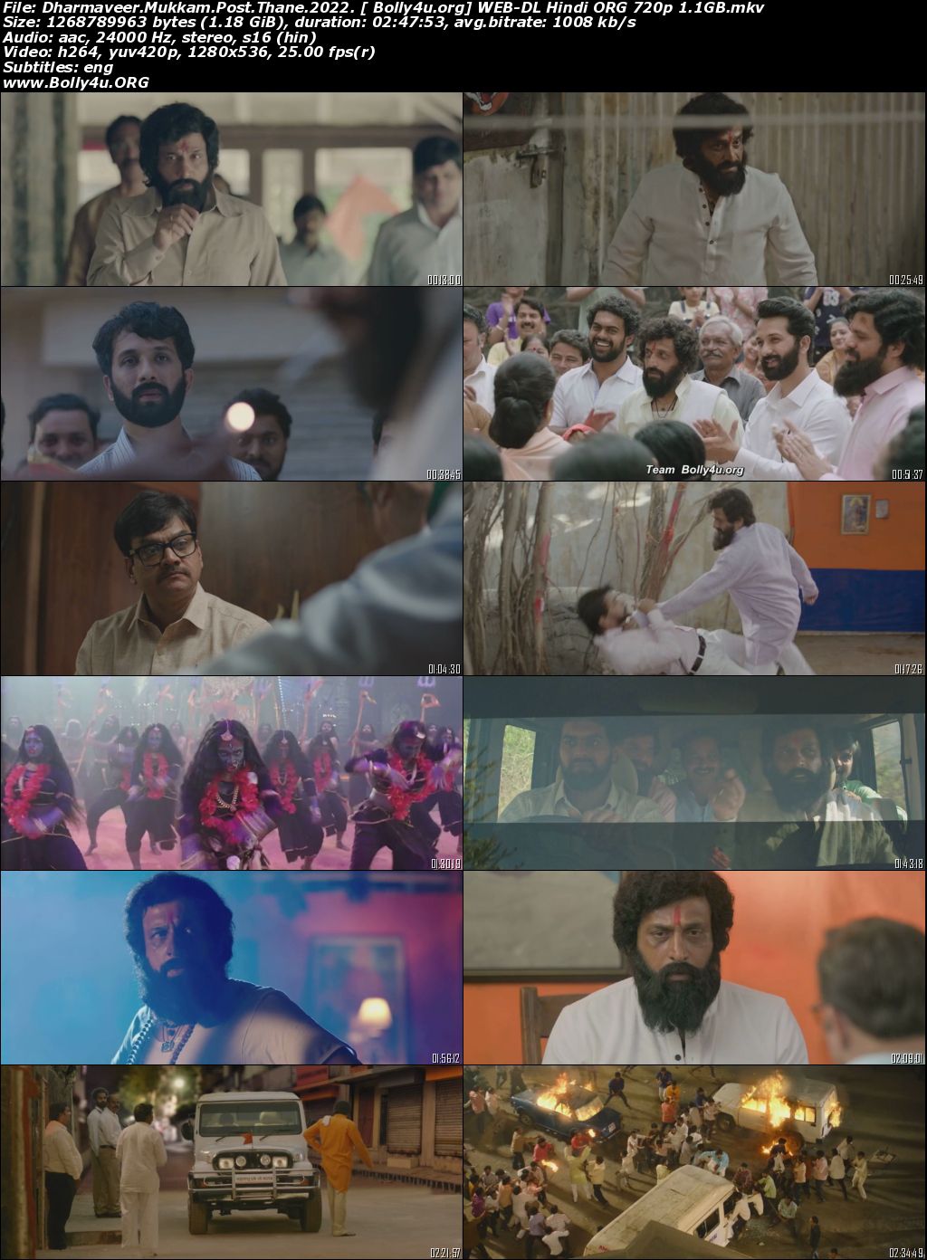 Dharmaveer 2022 WEB-DL Hindi ORG Full Movie Download 1080p 720p 480p