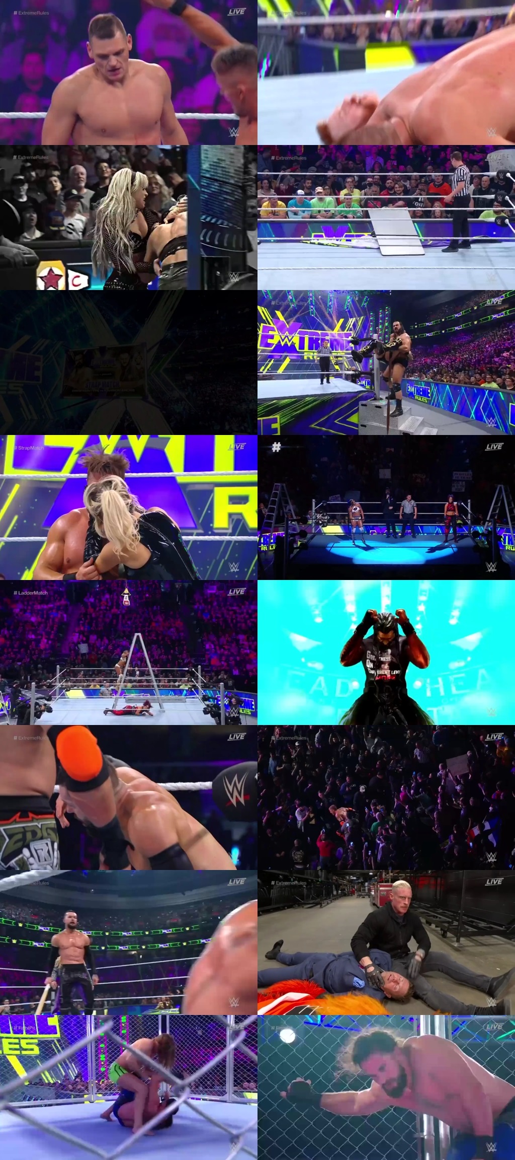 WWE Extreme Rules 2022 PPV 720p 850MB WEBRip 480p