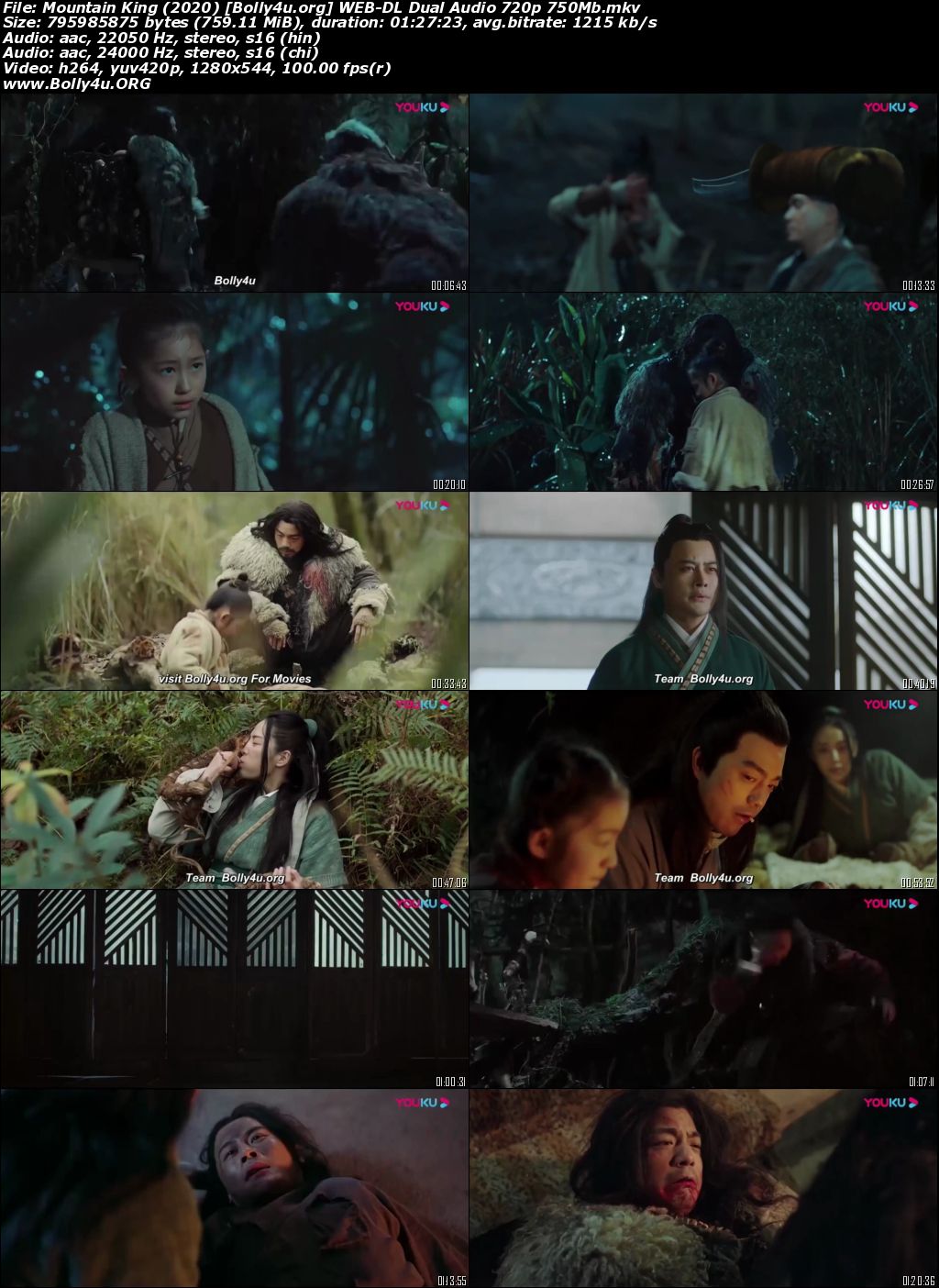 Mountain King 2020 WEB-DL Hindi Dual Audio Full Movie Download 720p 480p