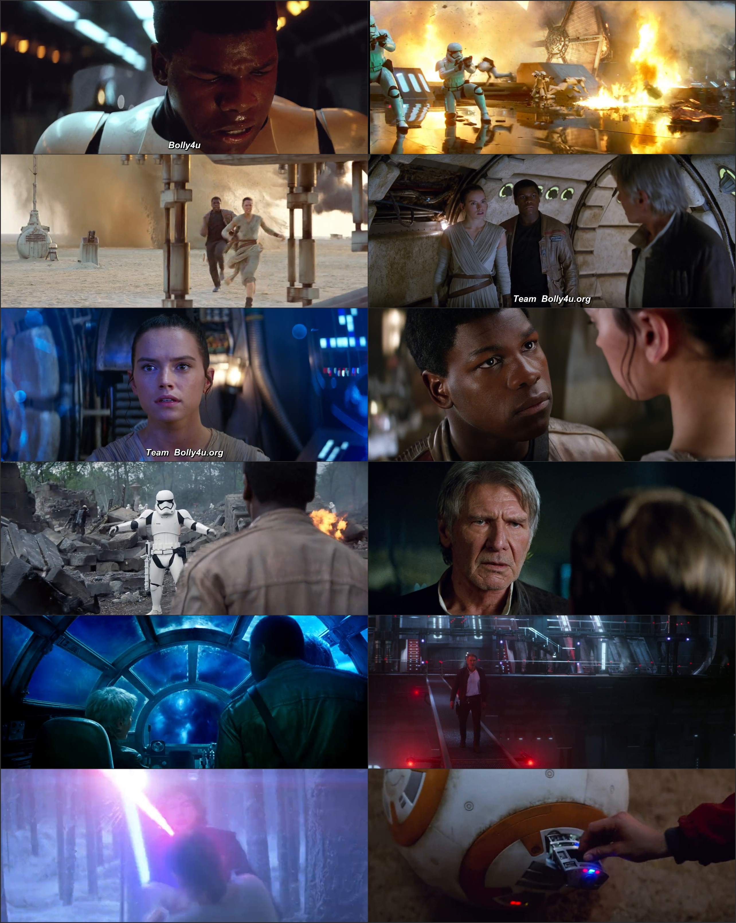 Star Wars Episode VII The Force Awakens 2015 BluRay Hindi Dual Audio Full Movie Download 1080p 720p 480p