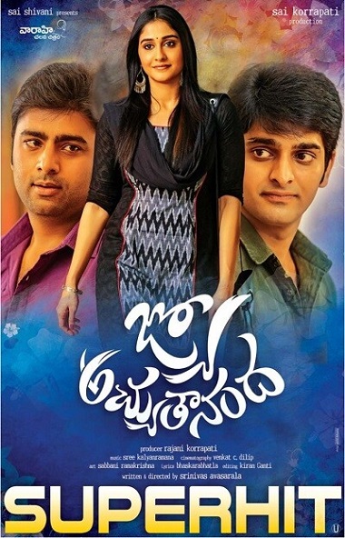 Jyo Achyutananda (2016) WEB-HD [Hindi DD2.0 & Telugu] Dual Audio 1080p & 720p & 480p x264 ESubs HD | Full Movie