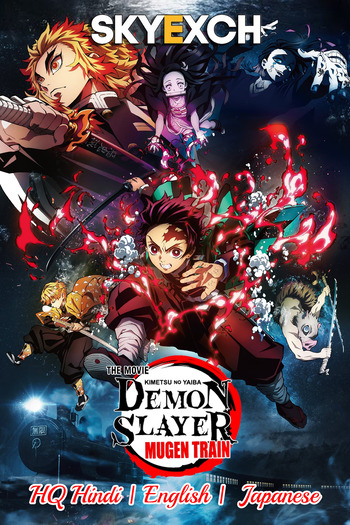 Demon Slayer Mugen Train 2020 Hindi Dubbed HDRip Full Movie Download
