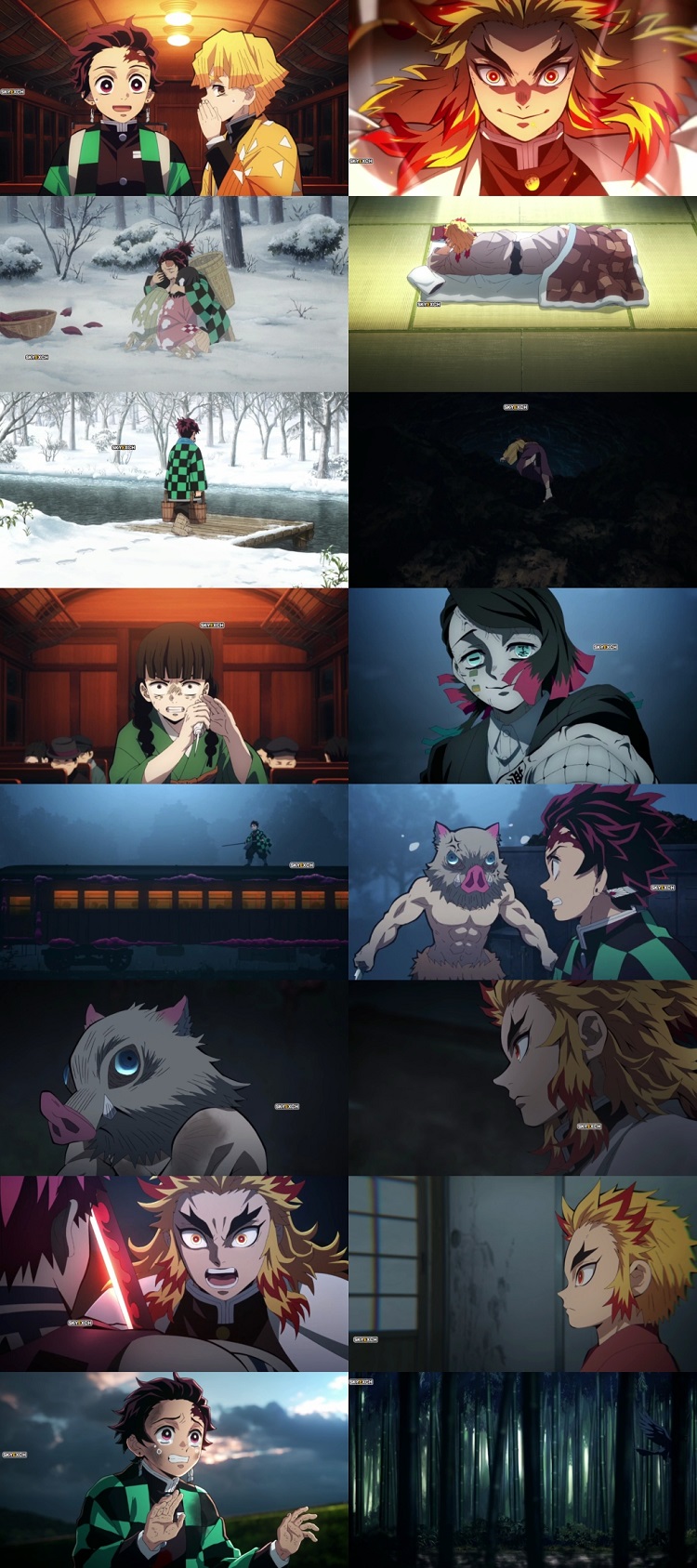 Demon Slayer Mugen Train 2020 Hindi (HQ DUB) 1080p 720p 480p HDRip HEVC