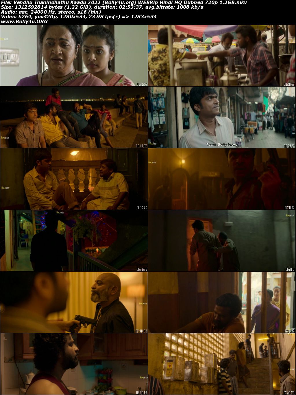 Vendhu Thanindhathu Kaadu 2022 WEBRip Hindi HQ Dubbed Full Movie Download 1080p 720p 480p