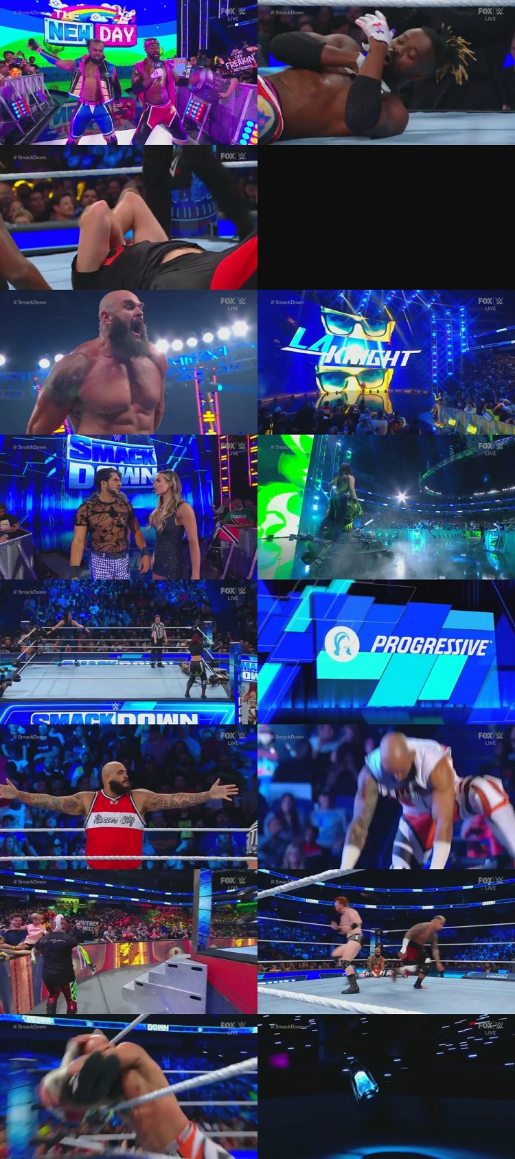 WWE Friday Night Smackdown 14th October 2022 720p 350MB HDTV 480p