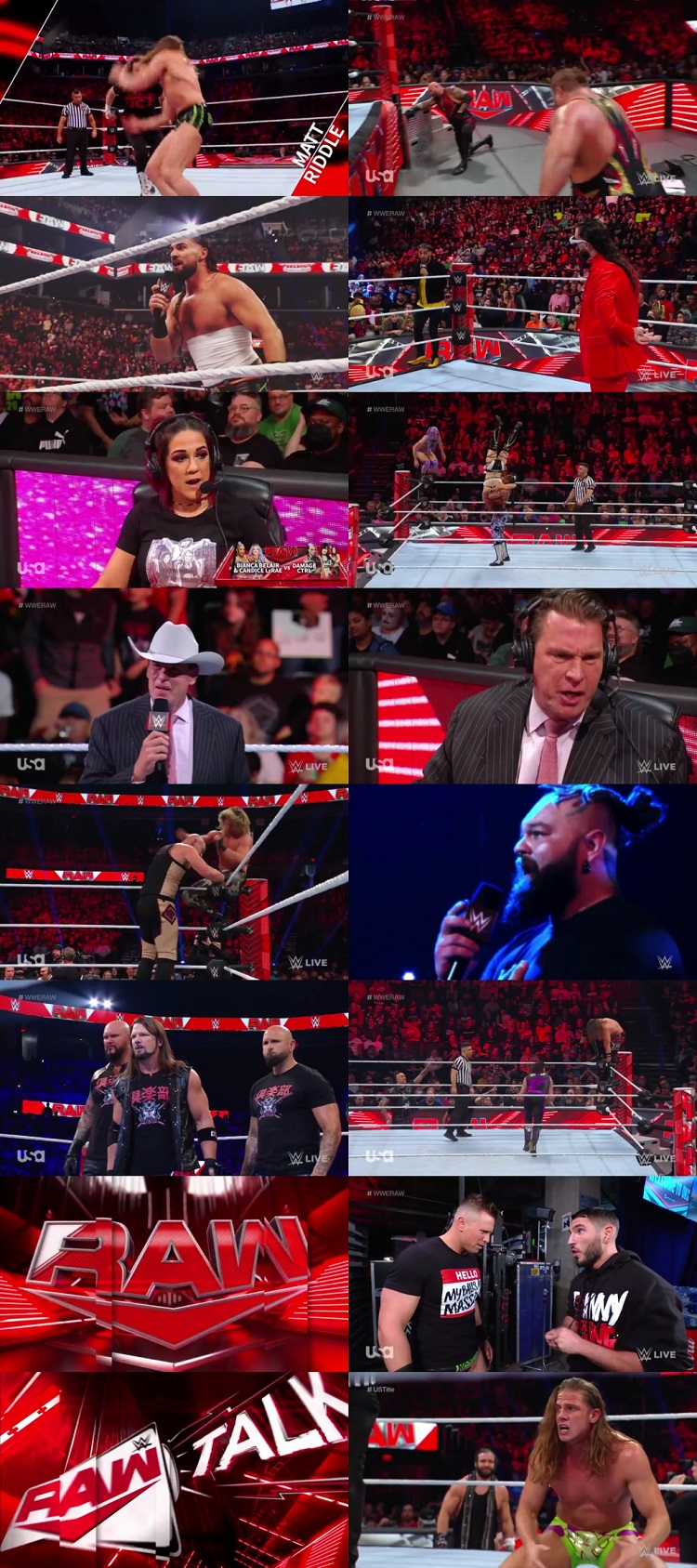 WWE Monday Night Raw 17th October 2022 720p 600MB HDTVRip 480p WWE Monday Night Raw 17th October 2022 720p 600MB HDTVRip 480p