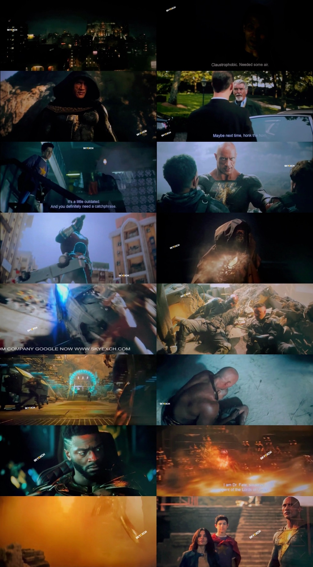 Black Adam 2022 English 1080p 720p 480p HQ S-Print Rip x264