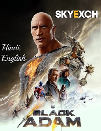 Black Adam 2022 Hindi Dual Audio Web-DL Full Movie Download