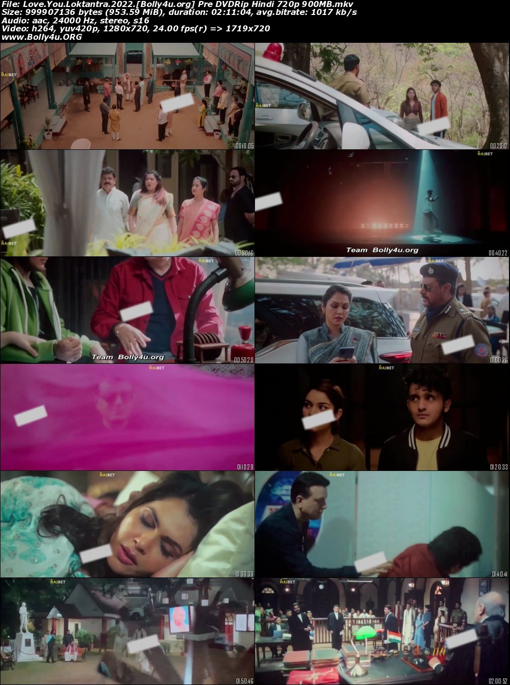 Love You Loktantra 2022 Pre DVDRip Hindi Full Movie Download 720p 480p